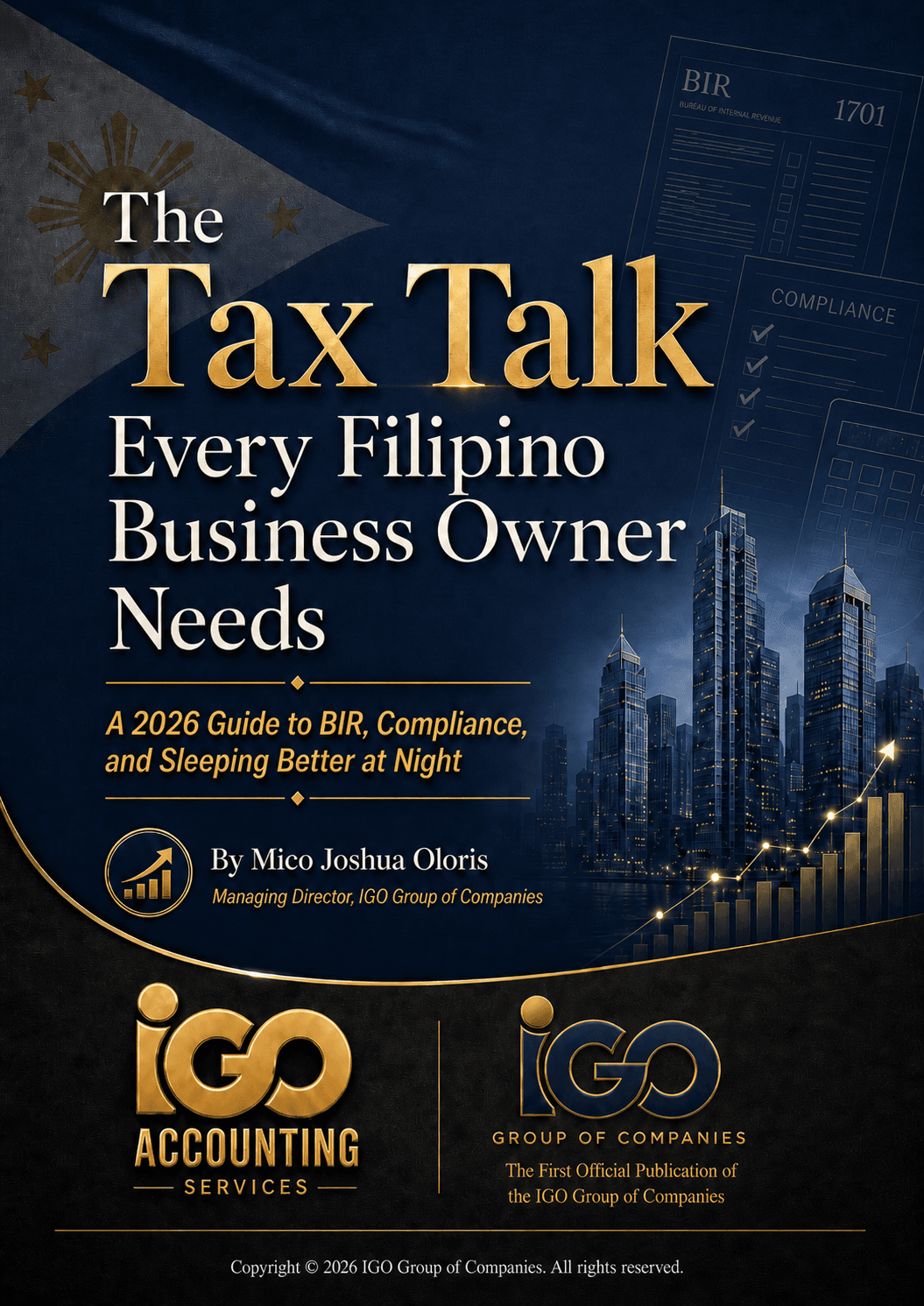 The Tax Talk — IGO flagship publication cover